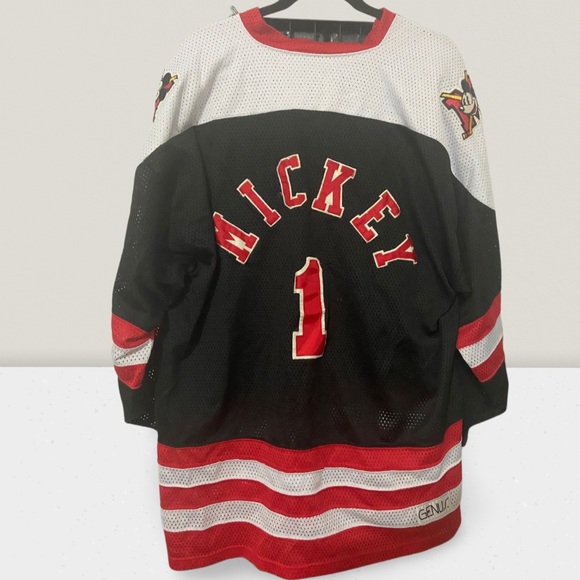 Vintage Disney Mickey Mouse Hockey Jersey - Picture 2 of 3